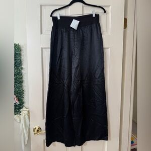 PJ Harlow Black Wide Leg Pants XL NWT